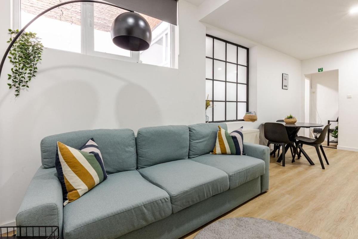 Cosy Appartement Met Tuin In Centrum Antwerpen Gratis Parking Free Parking! Dış mekan fotoğraf