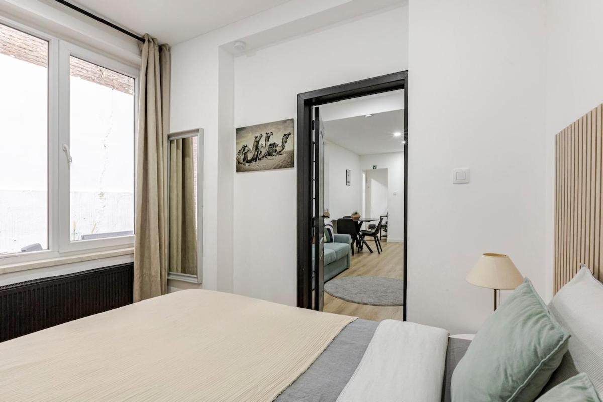 Cosy Appartement Met Tuin In Centrum Antwerpen Gratis Parking Free Parking! Dış mekan fotoğraf