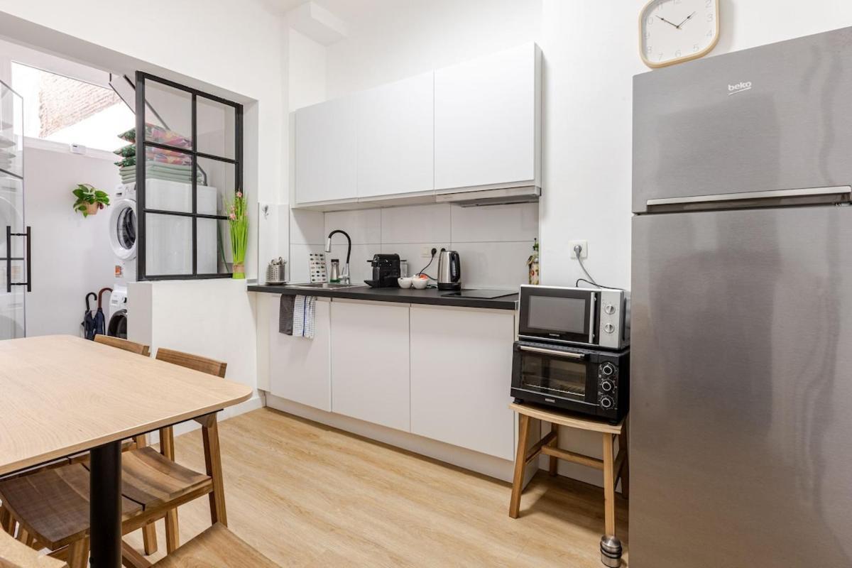 Cosy Appartement Met Tuin In Centrum Antwerpen Gratis Parking Free Parking! Dış mekan fotoğraf