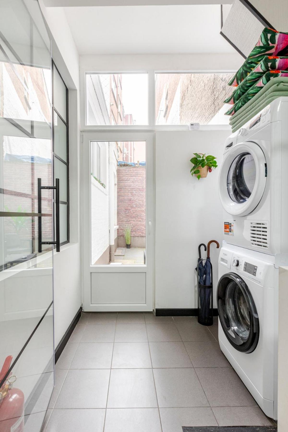 Cosy Appartement Met Tuin In Centrum Antwerpen Gratis Parking Free Parking! Dış mekan fotoğraf