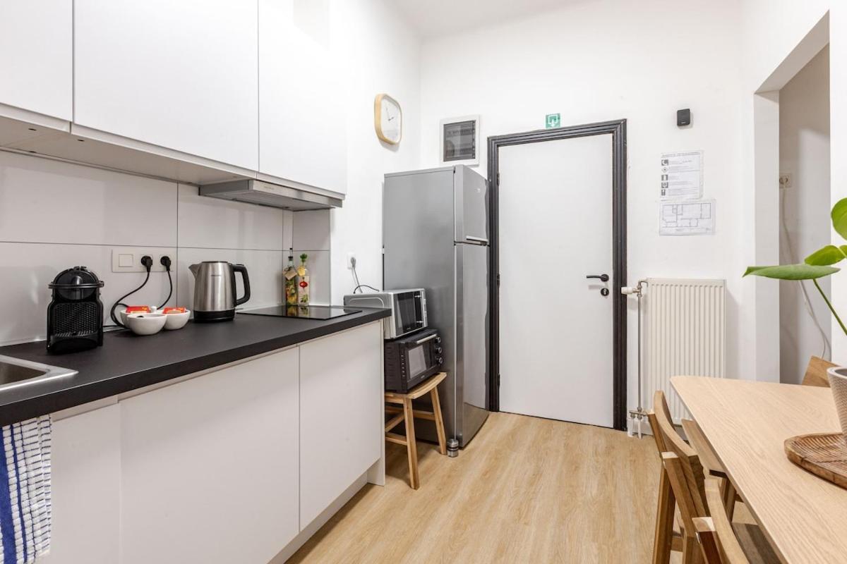 Cosy Appartement Met Tuin In Centrum Antwerpen Gratis Parking Free Parking! Dış mekan fotoğraf